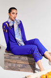 Royal Blue Embellished Co-Ord Set