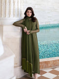 Olive Dream Long Shirt & Dupatta Set