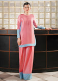Chic Silk Colorblock Co-Ord Set
