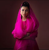 Fuchsia Pink 3-Piece Luxe Pret Set