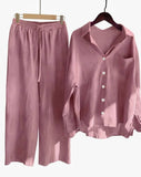 Casual Linen Co-Ord Set