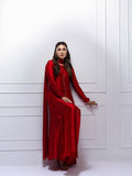 Elegant Red 3-Piece Suit