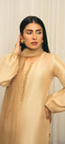Elegant Beige Embroidered 3-Piece Suit