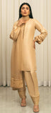 Elegant Beige Embroidered 3-Piece Suit