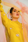 Mustard Yellow Stone-Work 3-Piece Suit