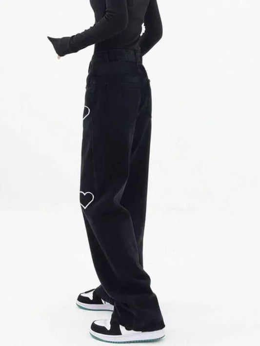 Heartline Wide-Leg Pants