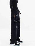 Heartline Wide-Leg Pants