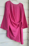 Royal Magenta Wrap Co-Ord Set